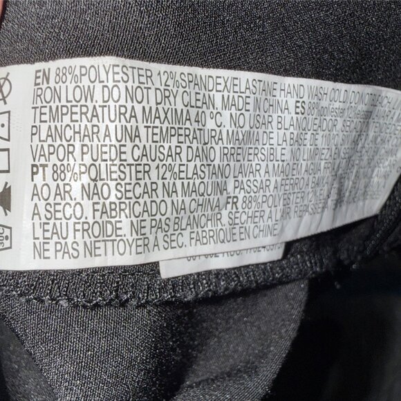 Forever 21 Black Skater Mini Skirt Womens Size SMALL Pleated Flared Solid - Picture 4 of 11